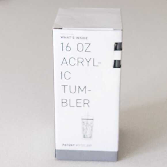 Chick Fil A 16oz Acrylic Tumbler with Straw New in Box - Picture 10 of 13